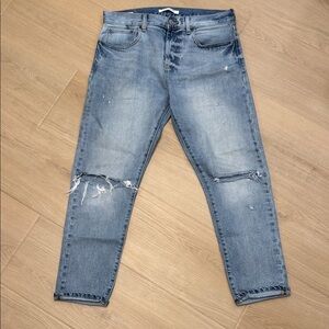 PacSun Light Blue Distressed Skinny Jeans